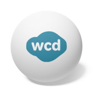 WCD Ping Pong Balls, 6 pcs