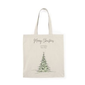 Christmas Natural Tote Bag