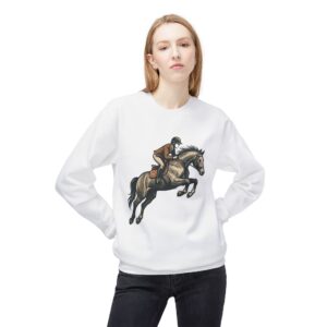 Equestrian Sweatshirt - Horseback Riding